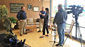 news interview