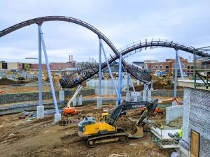 roller coaster construction