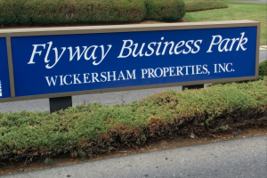 flyway business park sign